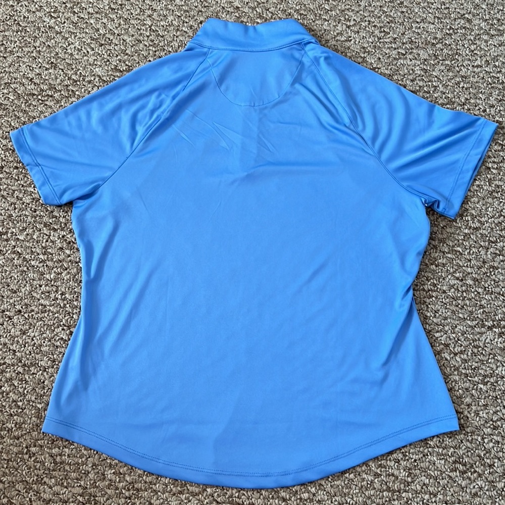 LAST CALL DONATING Women’s Golf Polo 1/4 zip ML75 Greg Norman Collection Shirt - Picture 2 of 7